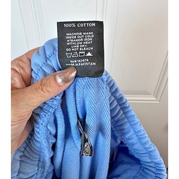 SP5DER Sweatpants Men's Size Large Sky Blue Lt Blue Worldwide OG Joggers EUC - Picture 7 of 8